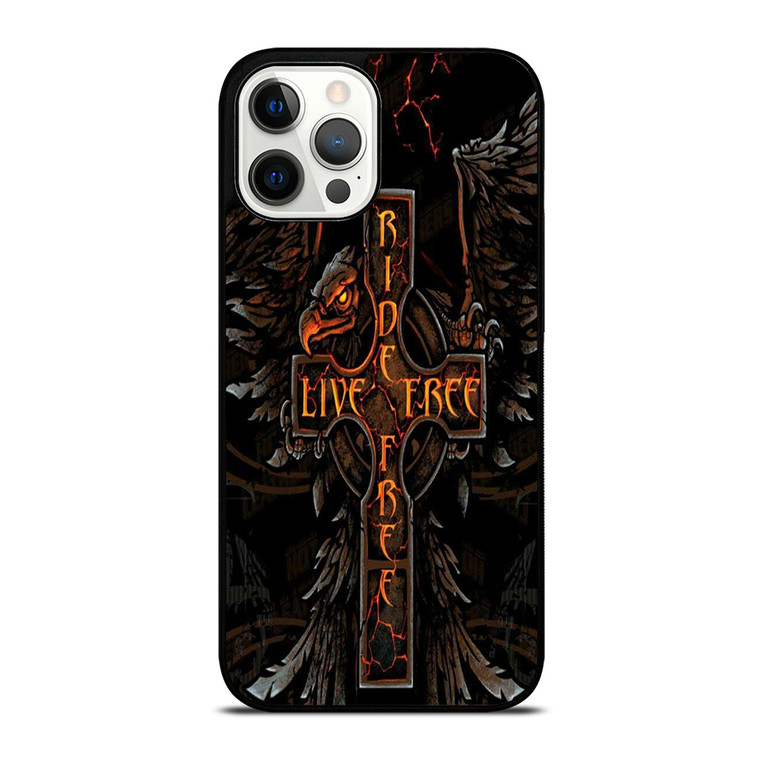 HARLEY RIDE LIVE FREE iPhone 12 Pro Max Case Cover