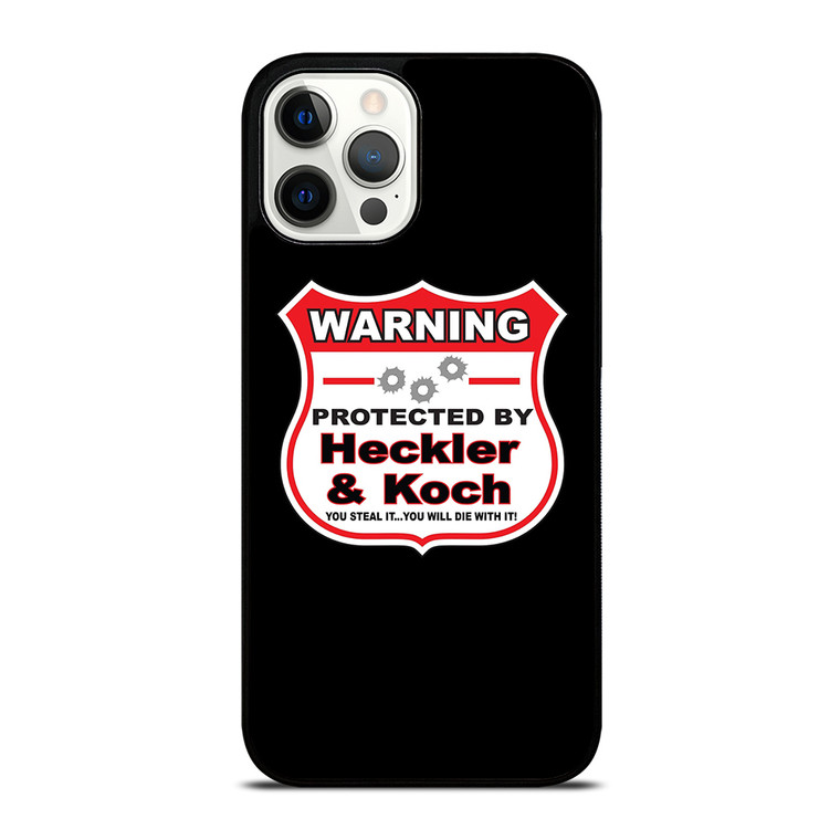 HECKLER & KOCH WARNING iPhone 12 Pro Max Case Cover