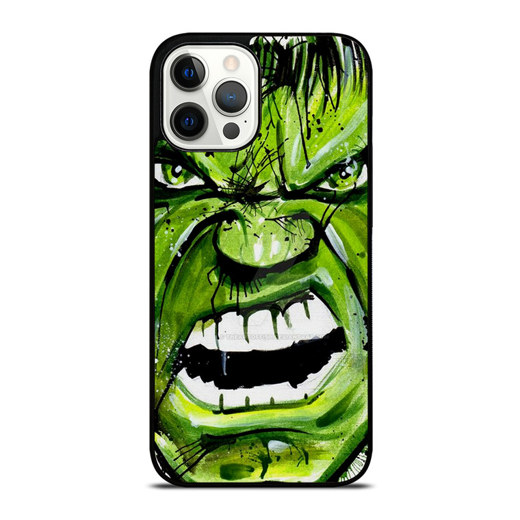 Hulk Comic Face iPhone 12 Pro Max Case Cover