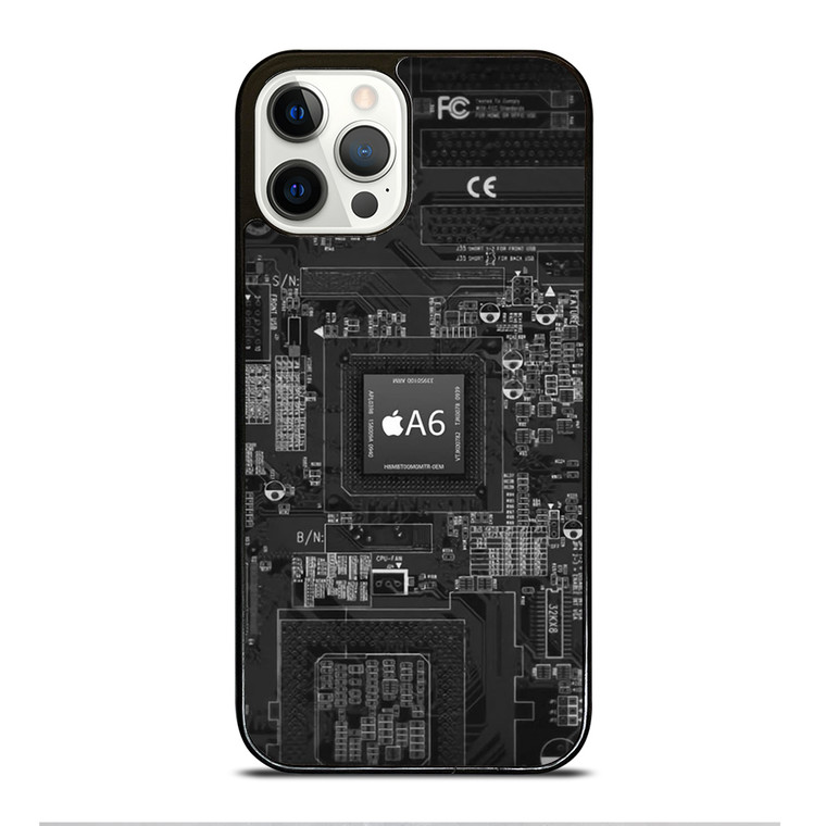 Apple A6 Technology Image iPhone 12 Pro Case Cover