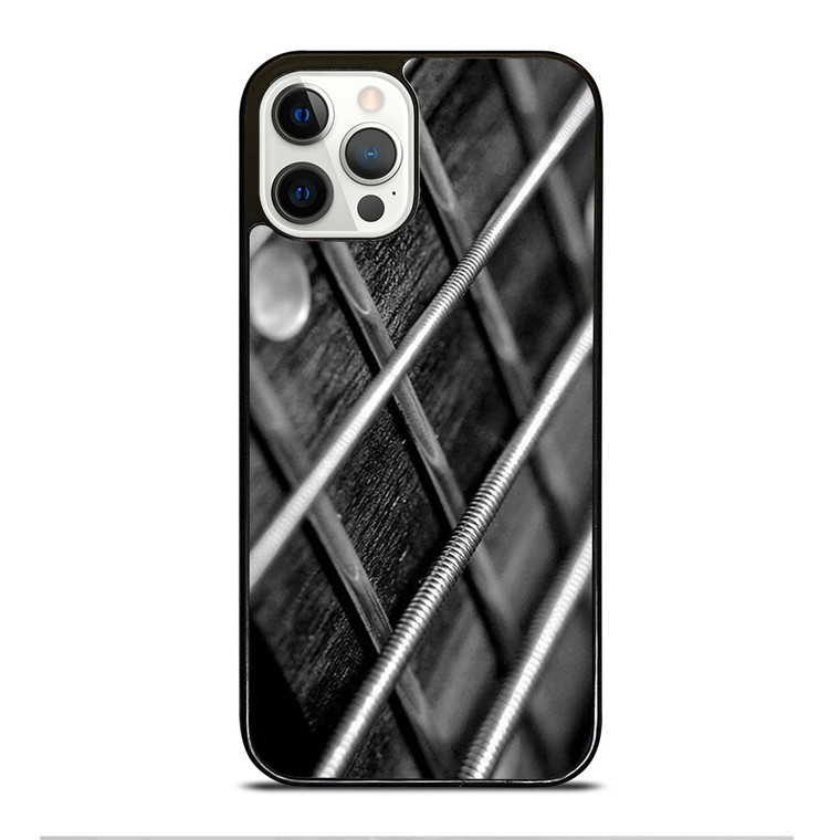 Guitar String Image iPhone 12 Pro Case Cover