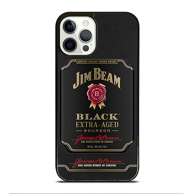 Jim Beam Black Extra Aged iPhone 12 Pro Case Cover