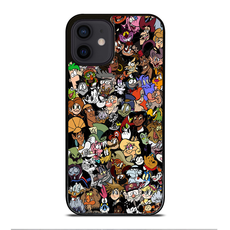 All Behavior Toon Character iPhone 12 Mini Case Cover