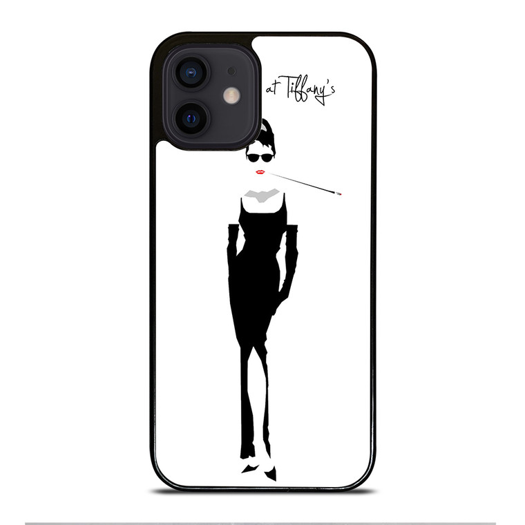 AUDREY HEPBURN BREAKFAST AT TIFFANY'S iPhone 12 Mini Case Cover AUDREY HEPBURN BREAKFAST AT TIFFANY'S iPhone 12 Mini Case Cover