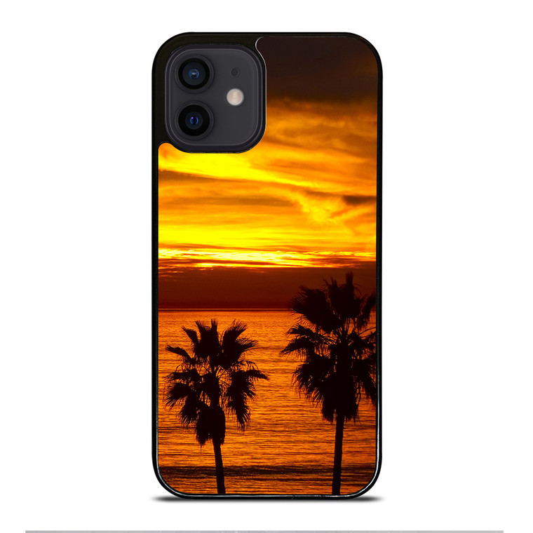 CALI CALIFORNIA COASTAL BEACH iPhone 12 Mini Case Cover