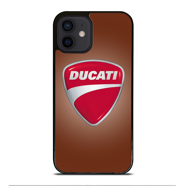 DUCATI LOGO PINK iPhone 12 Mini Case Cover