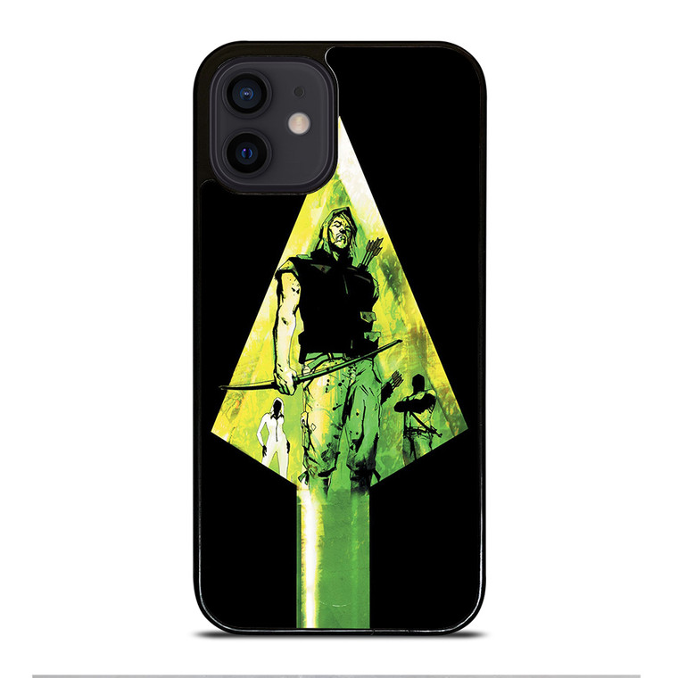 GREEN ARROW SYMBOL iPhone 12 Mini Case Cover