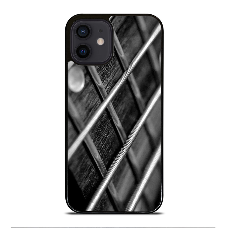 Guitar String Image iPhone 12 Mini Case Cover