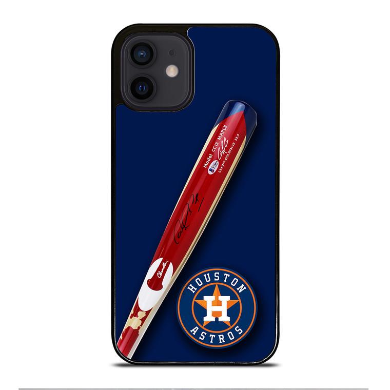 Houston Astros Correa's Stick Signed iPhone 12 Mini Case Cover