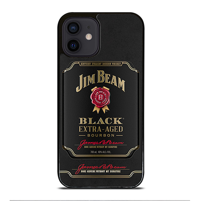Jim Beam Black Extra Aged iPhone 12 Mini Case Cover