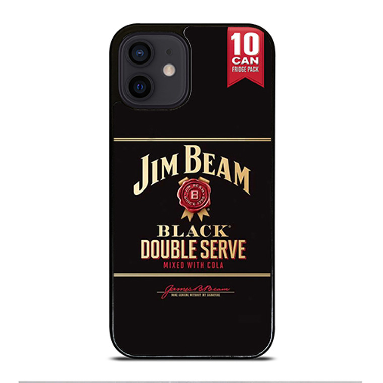 Jim Beam Black Mixed iPhone 12 Mini Case Cover