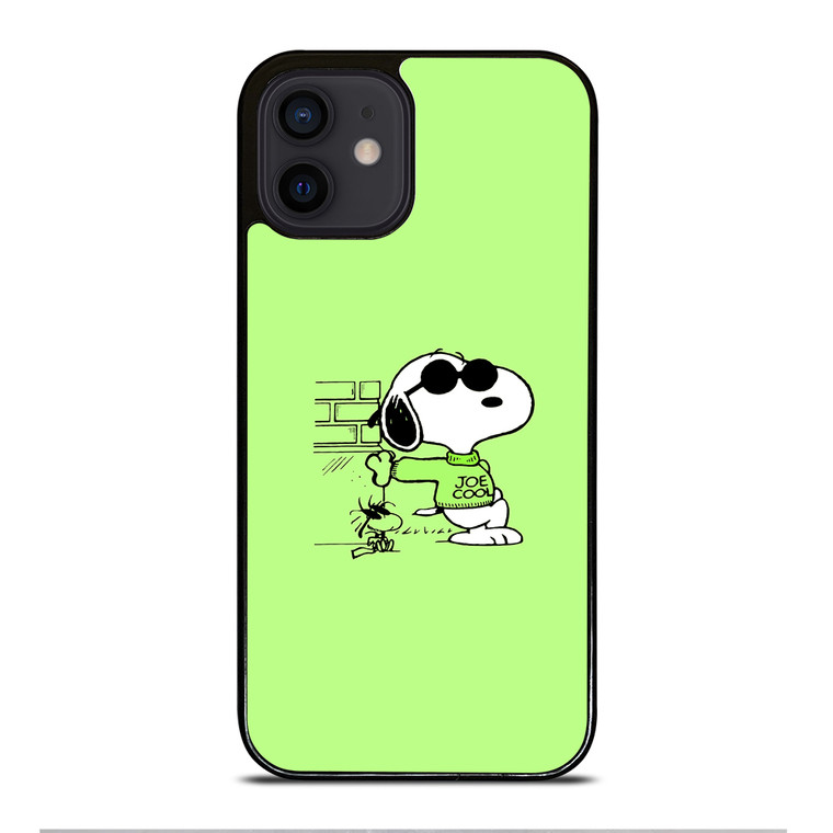 Joe Cool Snoopy Dog iPhone 12 Mini Case Cover