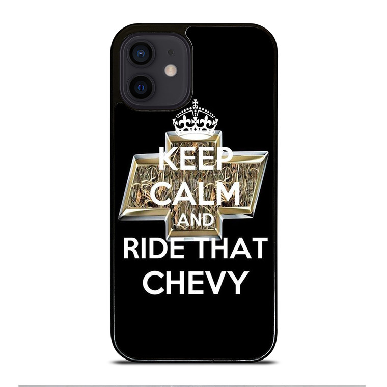 KEEP CALM AND RIDE THAT CHEVY iPhone 12 Mini Case Cover