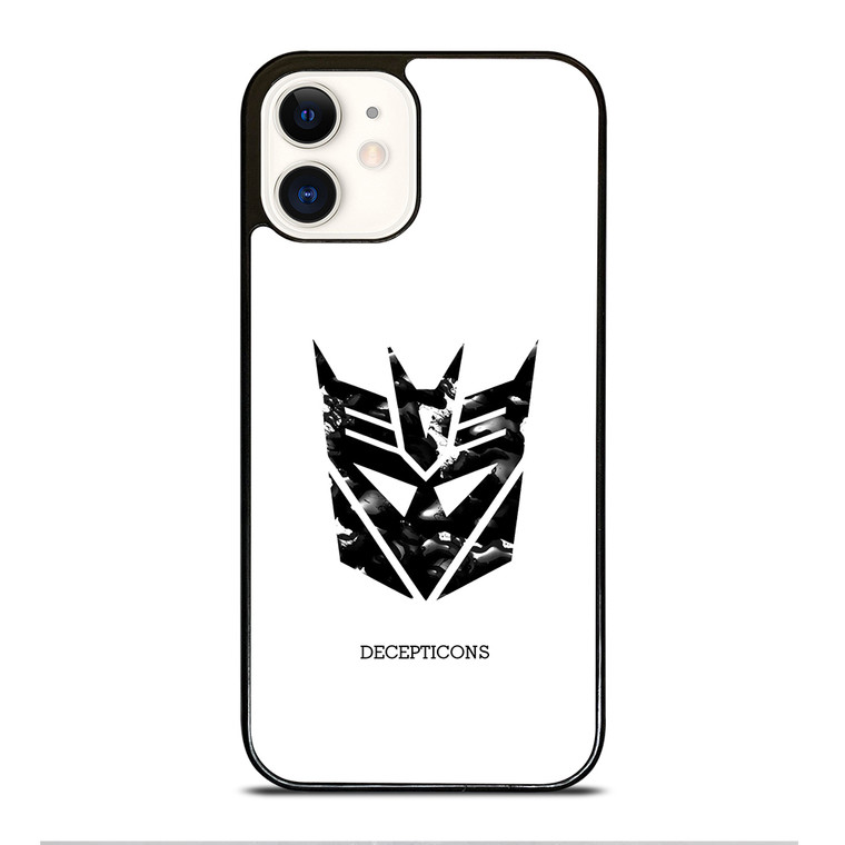 Abstract Transformers Decepticons Logo iPhone 12 Case Cover