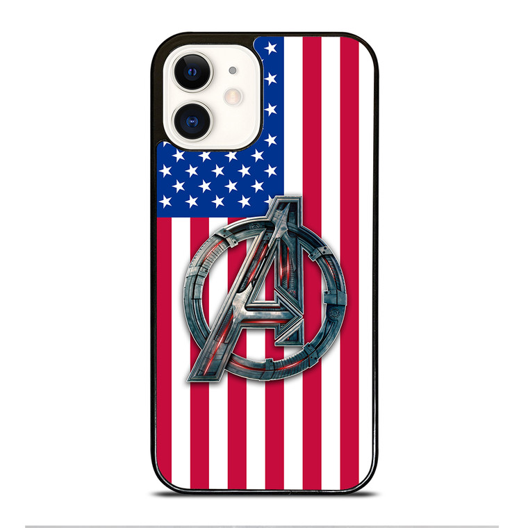 Avengers Marvel America iPhone 12 Case Cover