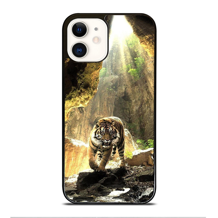 BENGAL TIGER WITH SUNSHINE iPhone 12 Case Cover