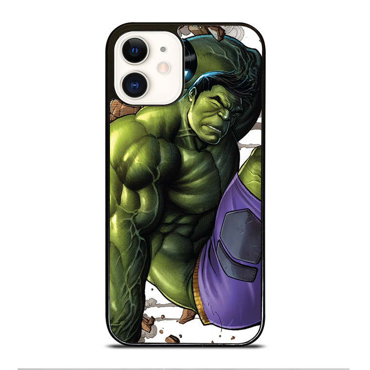 Green Hulk Comic iPhone 12 Case Cover