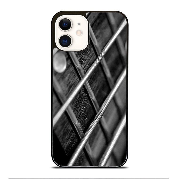 Guitar String Image iPhone 12 Case Cover