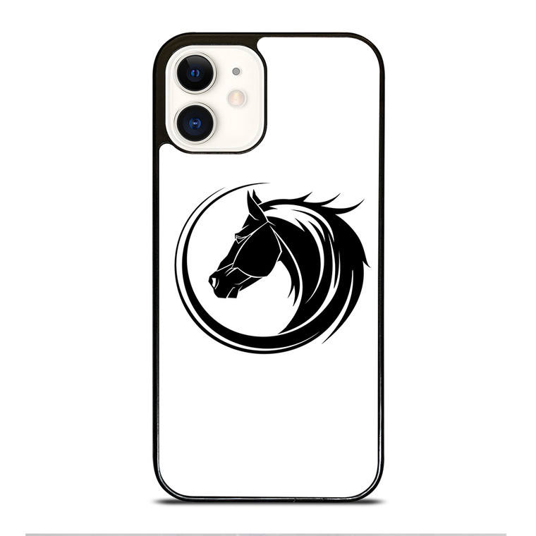 HORSE HEAD TRIBAL iPhone 12 Case Cover