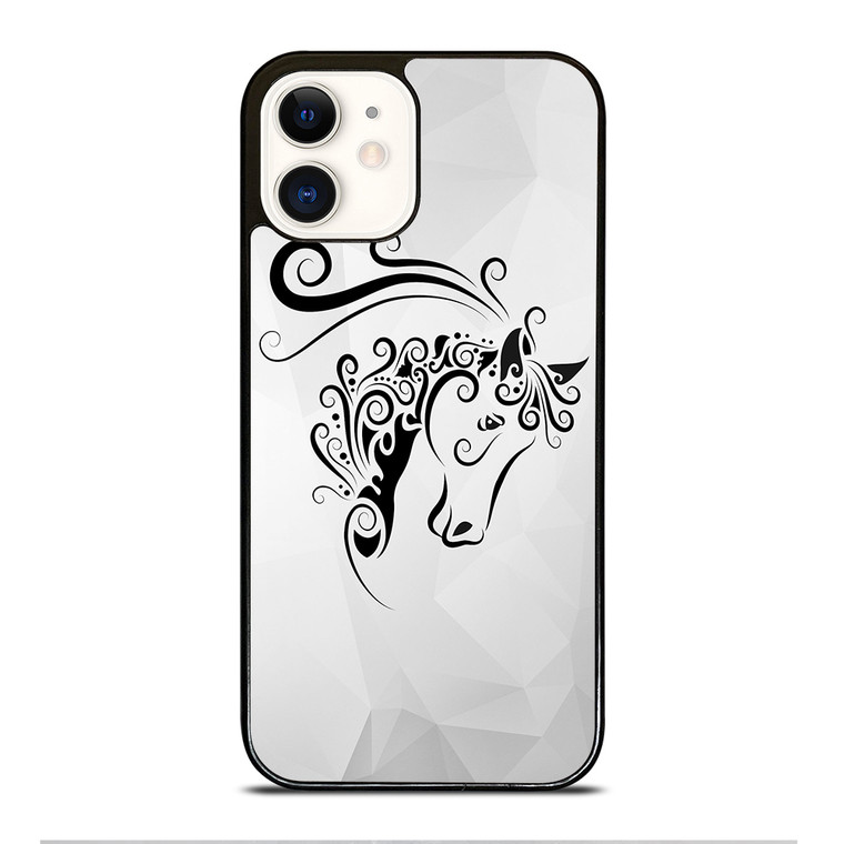 HORSE TRIBAL iPhone 12 Case Cover