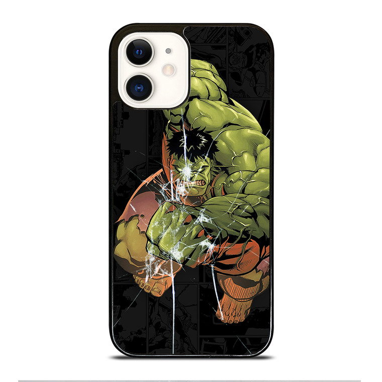 Hulk Comic In Action iPhone 12 Case Cover