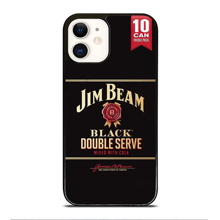 Jim Beam Black Mixed iPhone 12 Case Cover