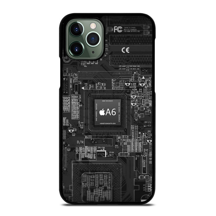 Apple A6 Technology Image iPhone 11 Pro Max Case Cover
