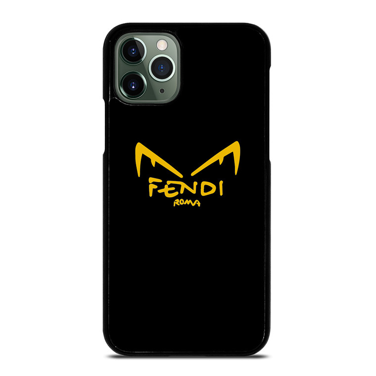 FENDI ROMA EYES IN BLACK iPhone 11 Pro Max Case Cover