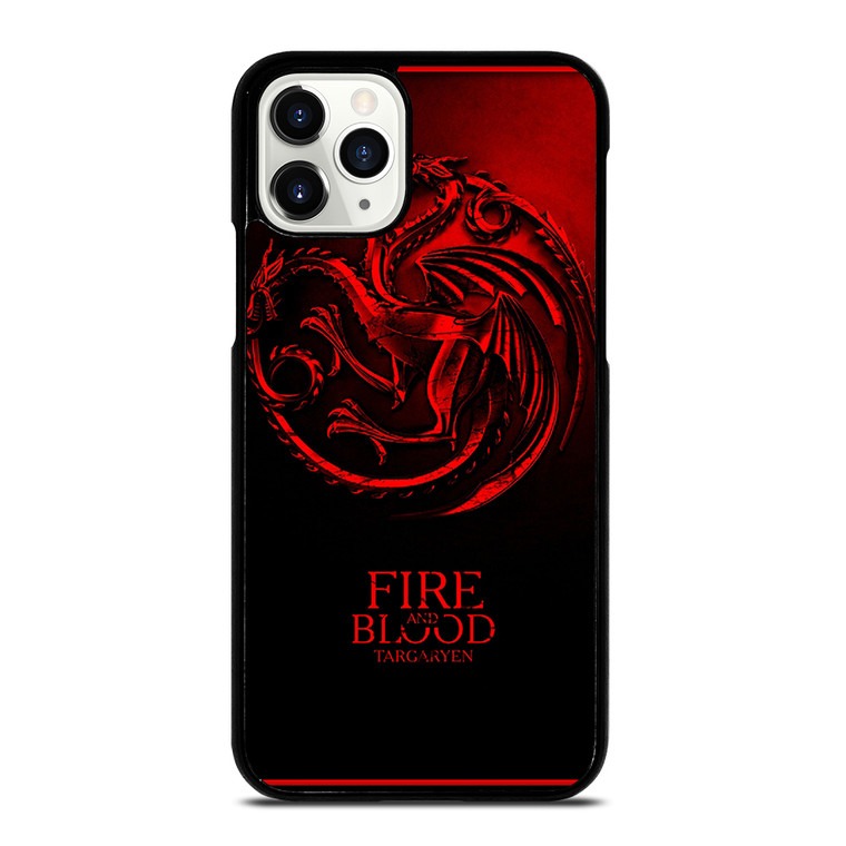 FIRE ANG BLOOD TARGARYEN iPhone 11 Pro Case Cover