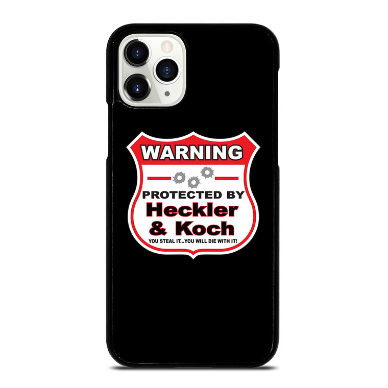 HECKLER & KOCH WARNING iPhone 11 Pro Case Cover