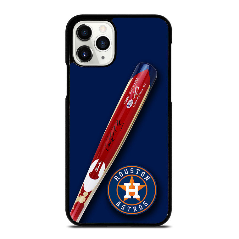 Houston Astros Correa's Stick Signed iPhone 11 Pro Case Cover