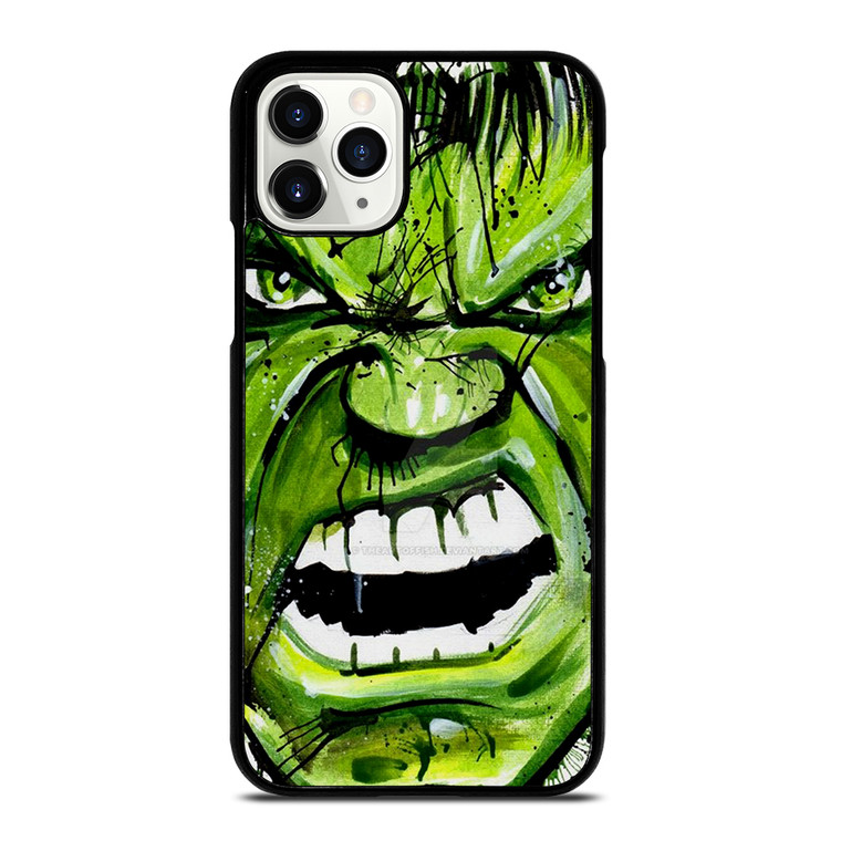Hulk Comic Face iPhone 11 Pro Case Cover