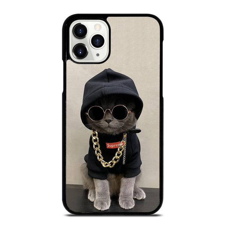 Hype Beast Cat iPhone 11 Pro Case Cover
