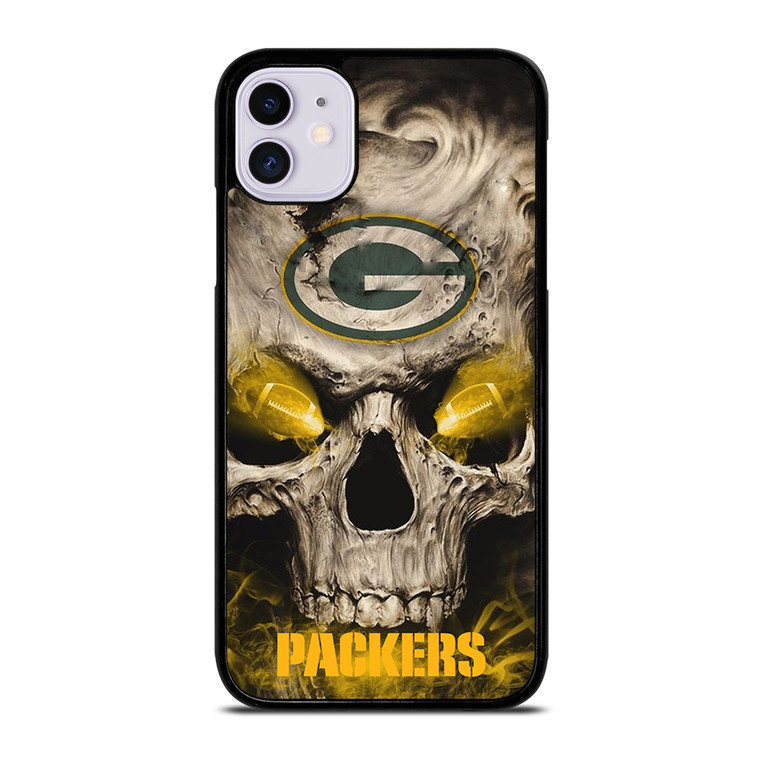 Green Bay Packers Skull iPhone 11 Case Cover