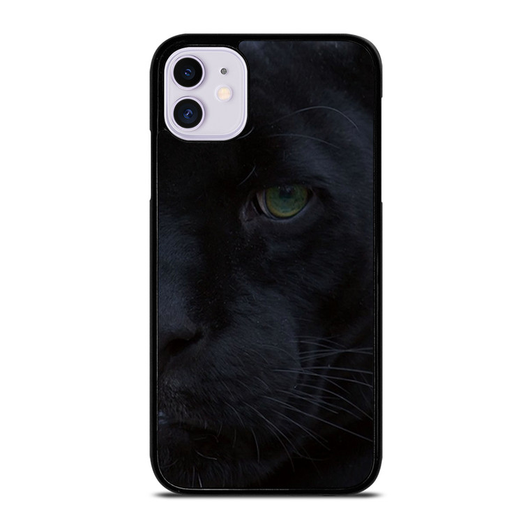 HALF FACE BLACK PANTHER iPhone 11 Case Cover