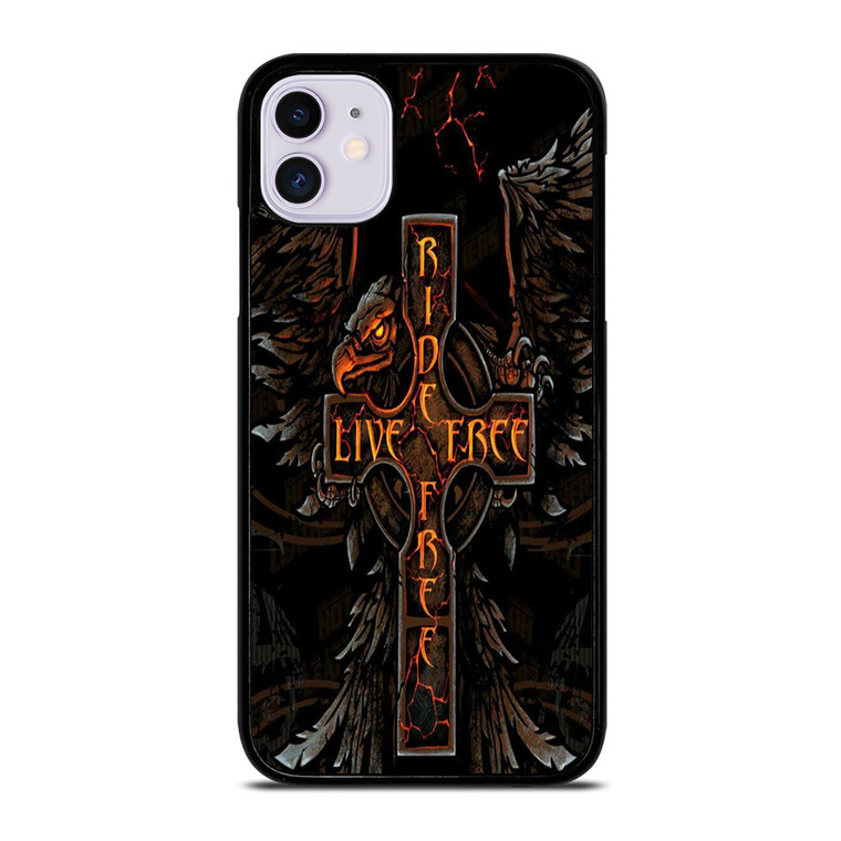 HARLEY RIDE LIVE FREE iPhone 11 Case Cover