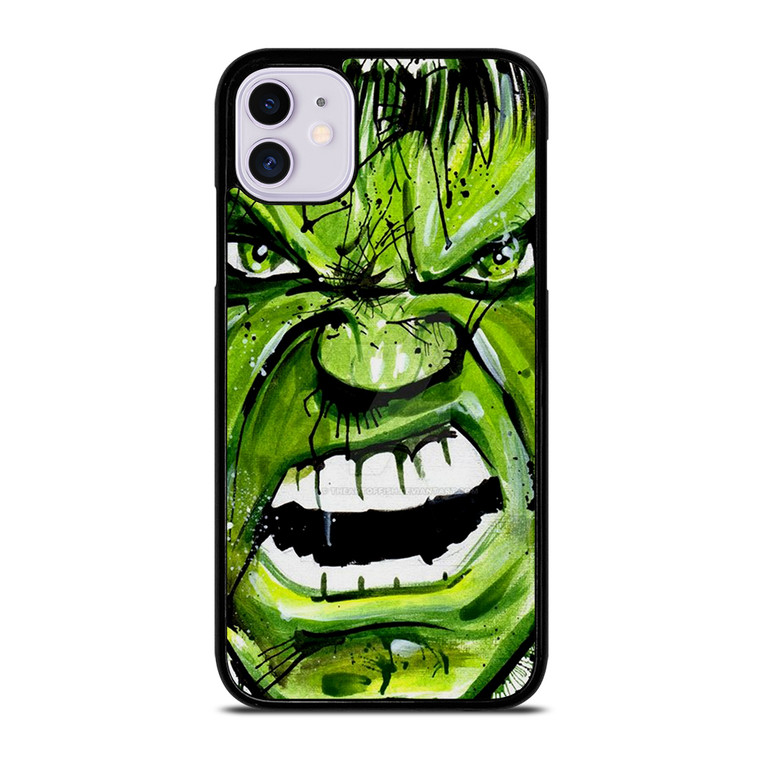 Hulk Comic Face iPhone 11 Case Cover