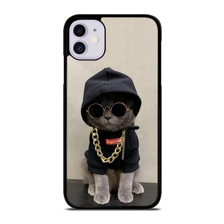 Hype Beast Cat iPhone 11 Case Cover