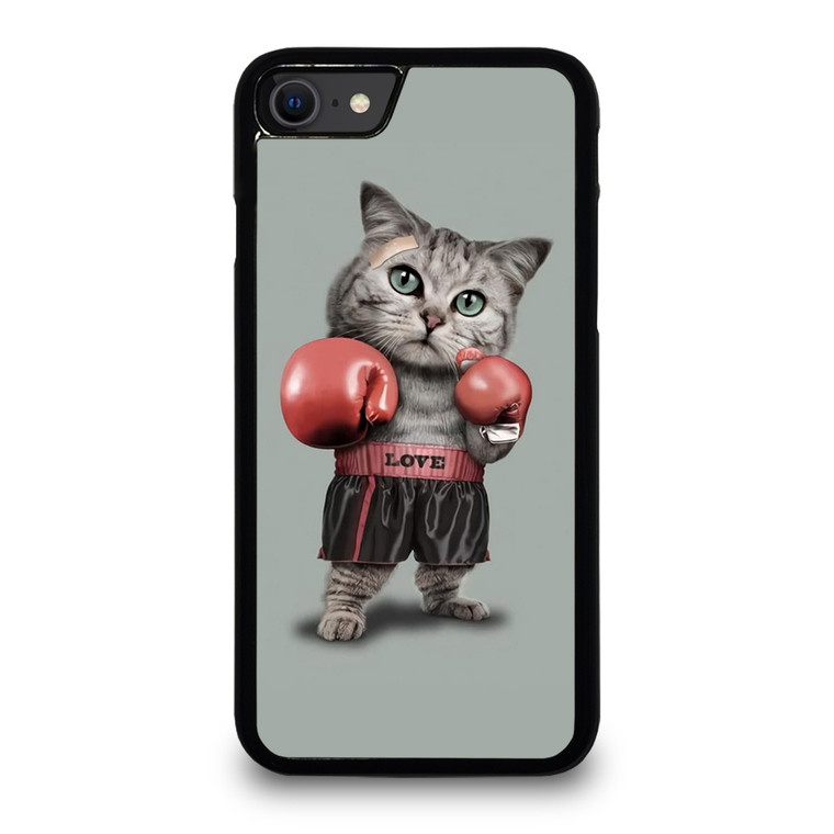 Cute Cat Boxing iPhone SE 2020 / SE 2022 Case Cover