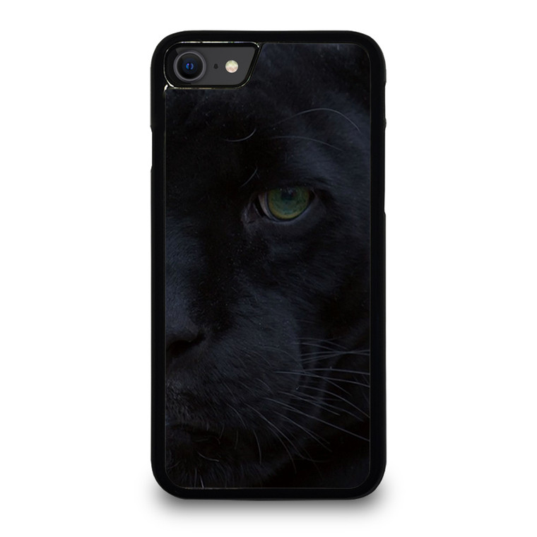 HALF FACE BLACK PANTHER iPhone SE 2020 / SE 2022 Case Cover