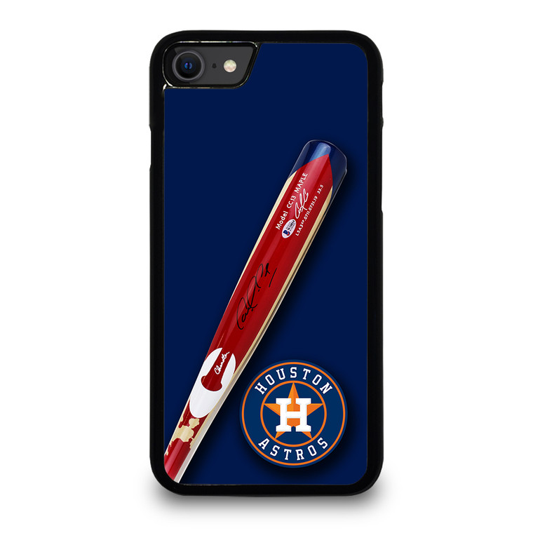 Houston Astros Correa's Stick Signed iPhone SE 2020 / SE 2022 Case Cover