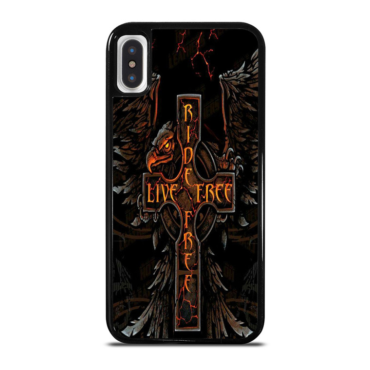 HARLEY RIDE LIVE FREE iPhone X / XS Case Cover