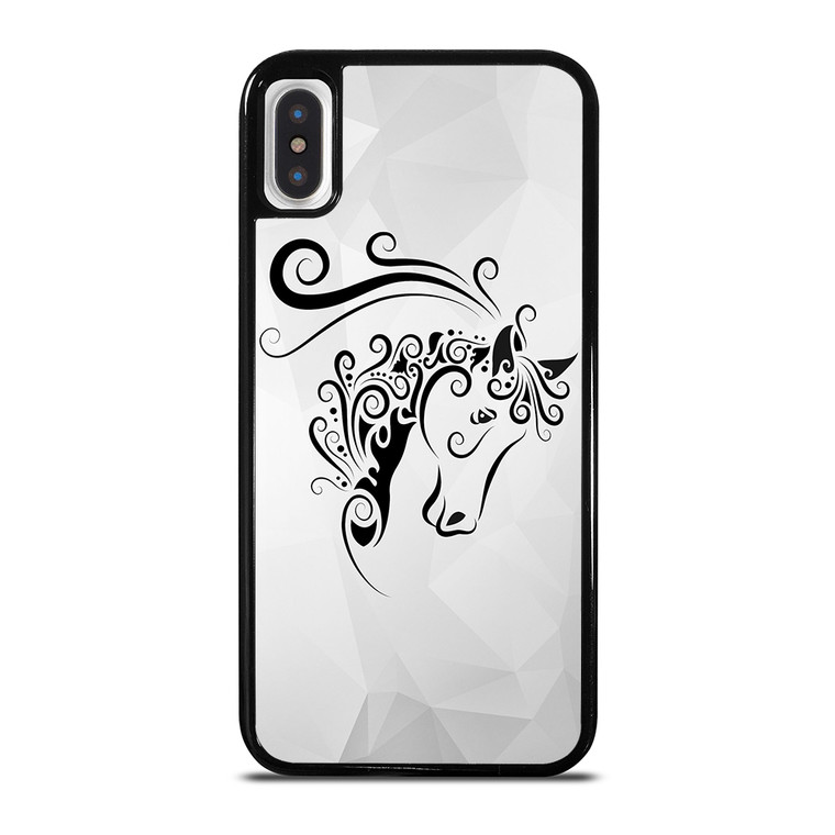 HORSE TRIBAL iPhone X / XS Case Cover