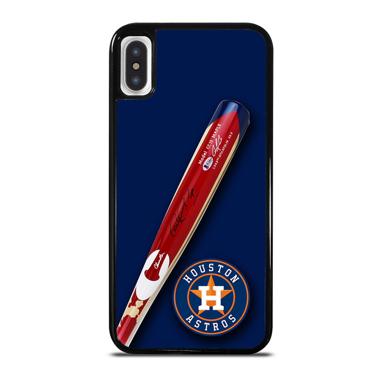 Houston Astros Correa's Stick Signed iPhone X / XS Case Cover