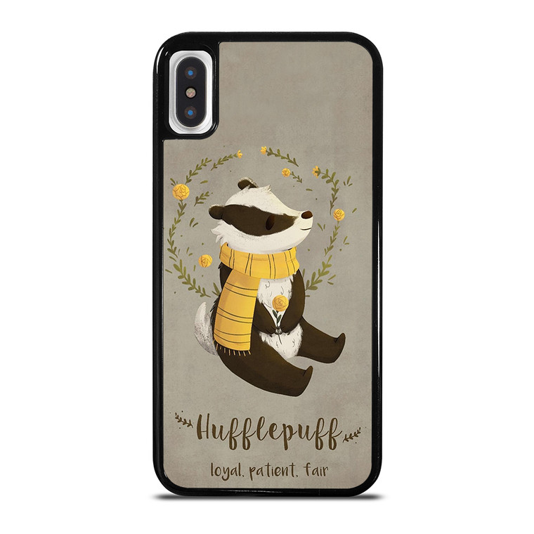 Hufflepuff Loyal Patient Fair iPhone X / XS Case Cover