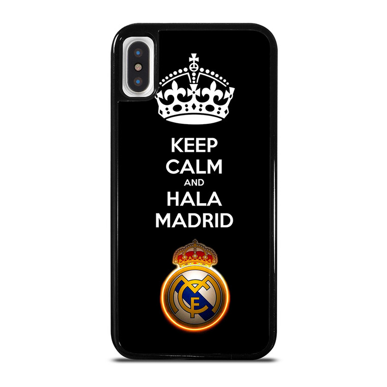 KEEP CALM AND HALA MADRID iPhone X / XS Case Cover
