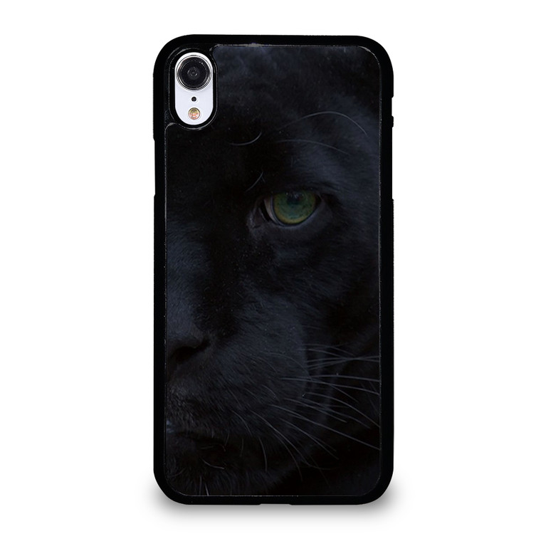 HALF FACE BLACK PANTHER iPhone XR Case Cover