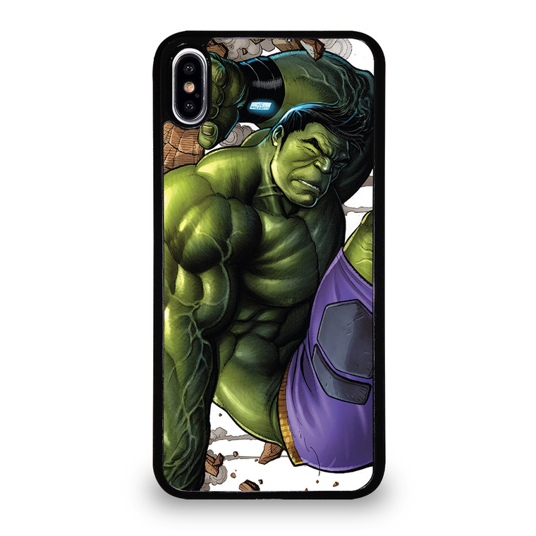 Green Hulk Comic iPhone XS Max Case Cover