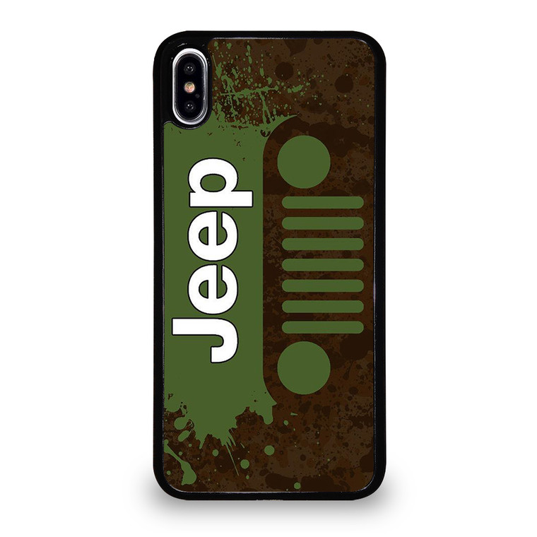 GREEN JEEP WRANGLER iPhone XS Max Case Cover