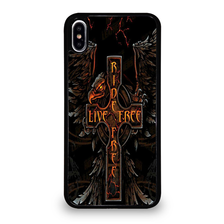 HARLEY RIDE LIVE FREE iPhone XS Max Case Cover